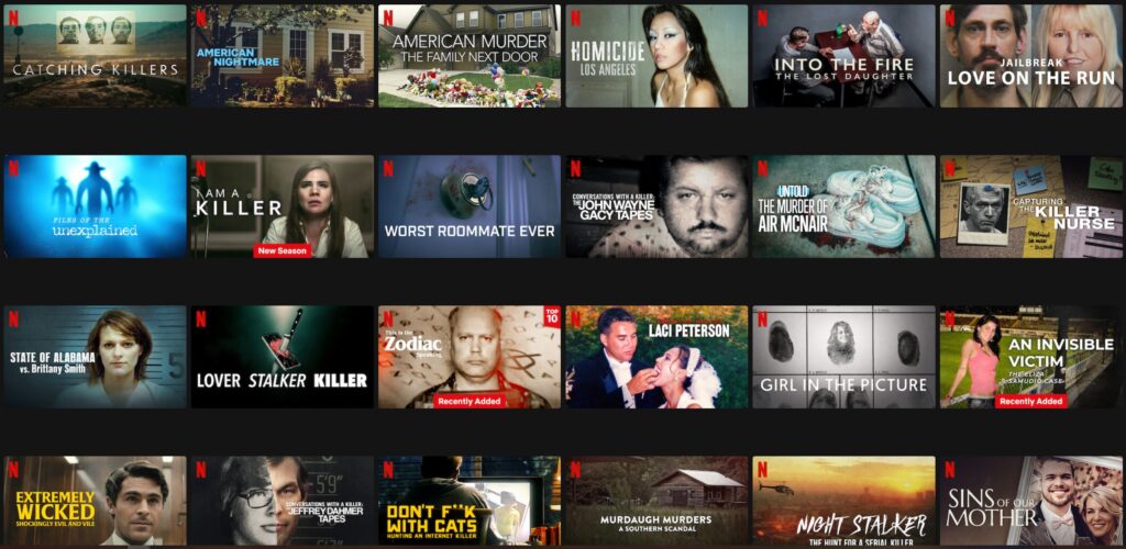 True Crime Netflix